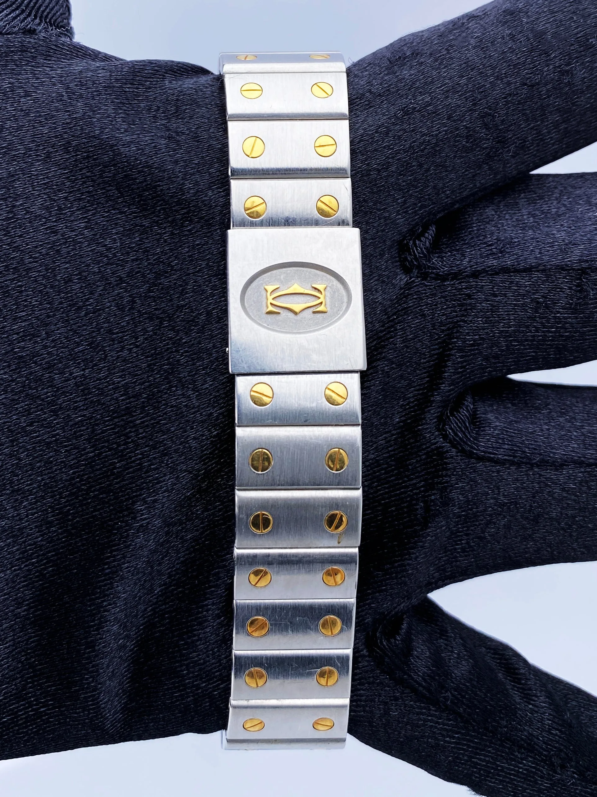 Cartier Santos Galbee 187901 Two Tone Watch