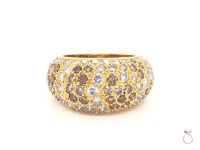 Cartier Sauvage Diamond Dome 18K Ring