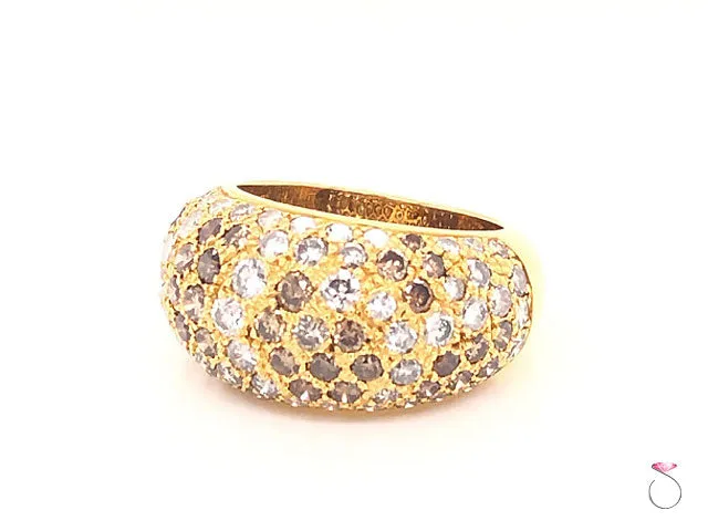 Cartier Sauvage Diamond Dome 18K Ring