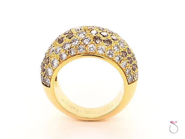 Cartier Sauvage Diamond Dome 18K Ring