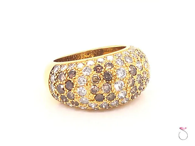 Cartier Sauvage Diamond Dome 18K Ring