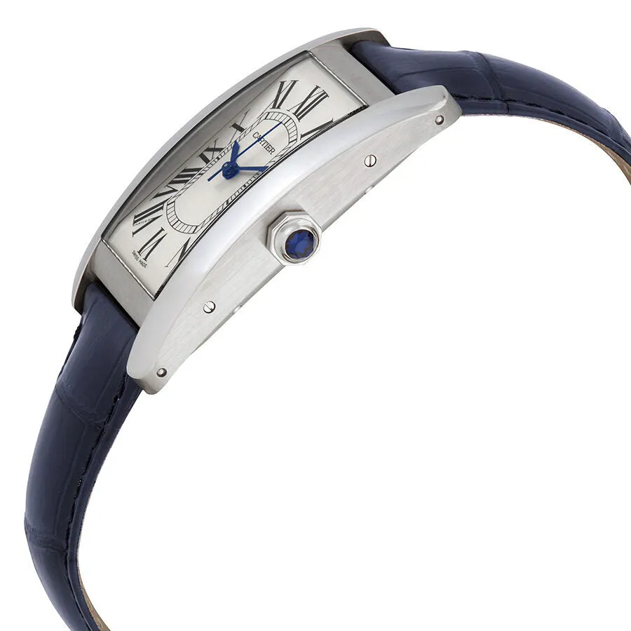 Cartier Tank Americaine Automatic Silver Dial Men's Watch WSTA0018