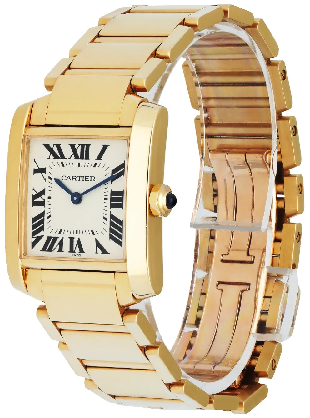 Cartier Tank Francaise 1821 Midsize Ladies Watch Box & Papers