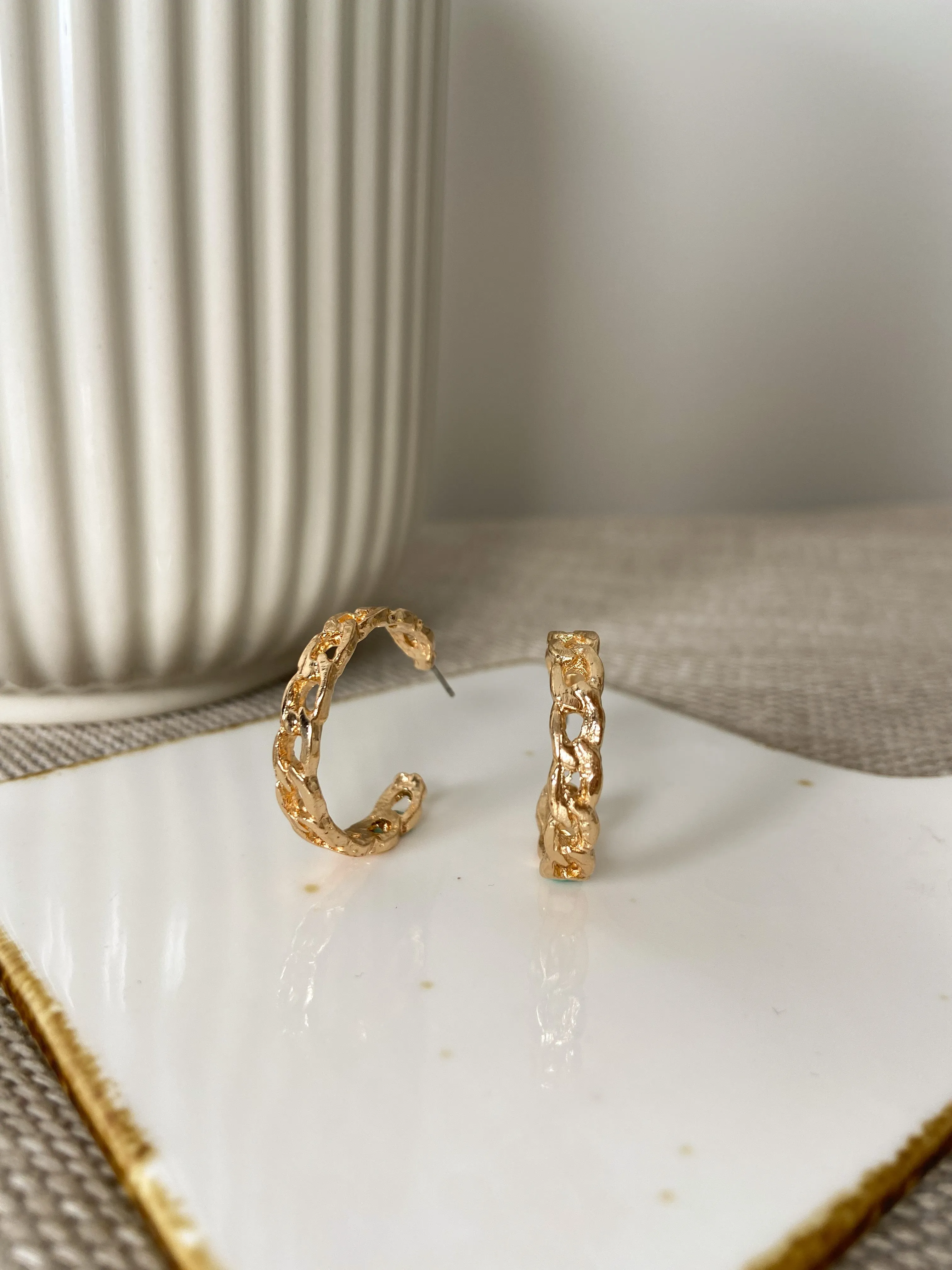 Circular 4 Singles Earring
