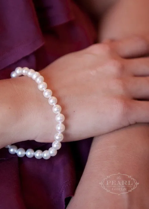 Classic Single Strand Pearl Bracelet
