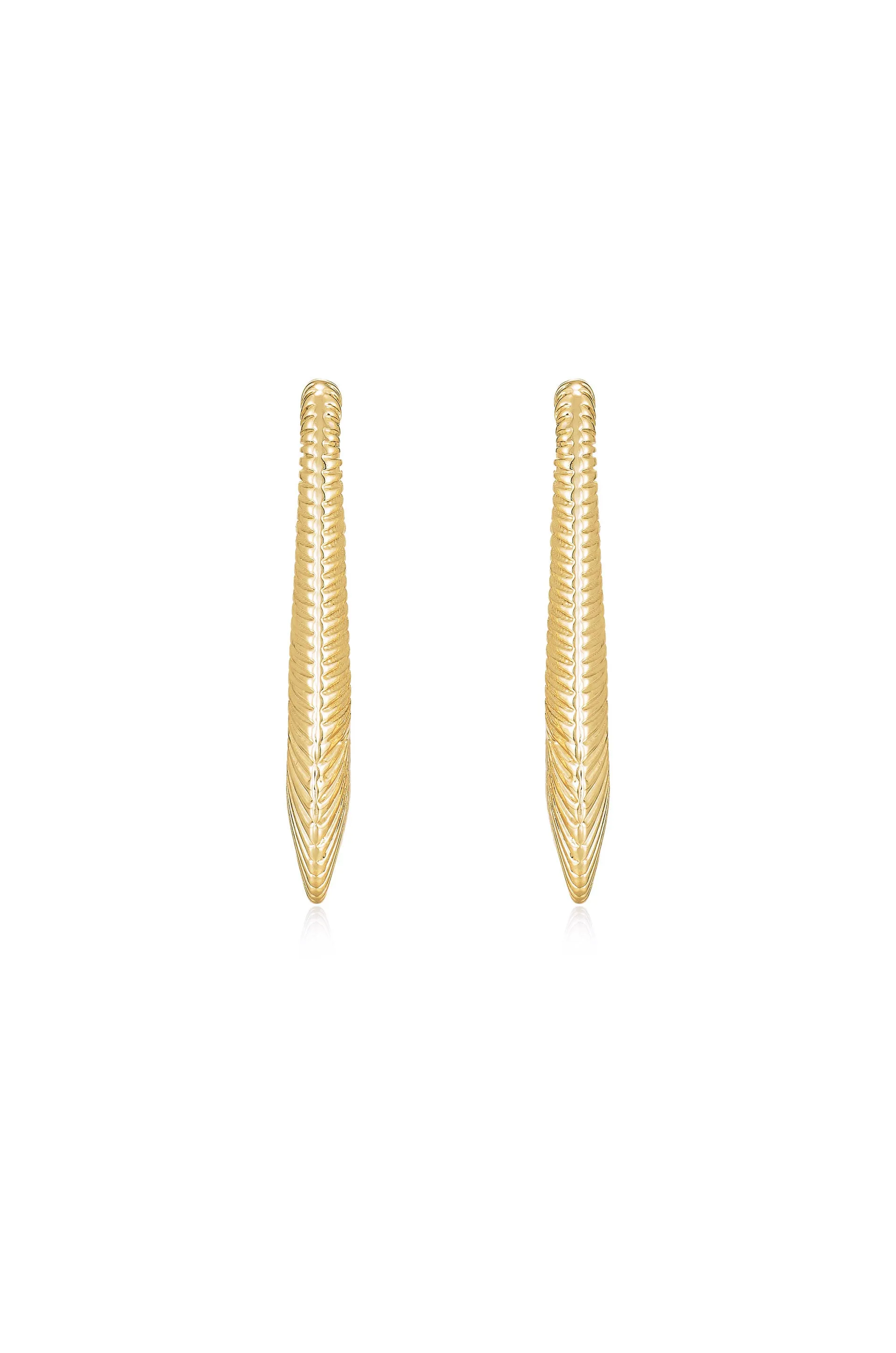 Cleopatra Inspired Hoop Earrings