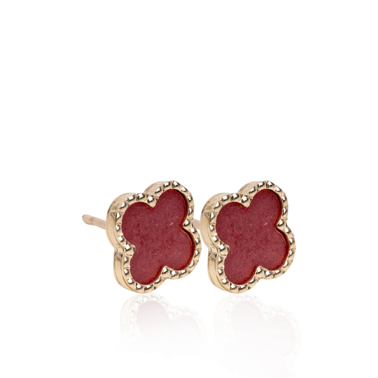 Clover Modern Stud Earrings