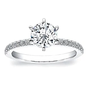 Coast Diamond 6 Prong Diamond Engagement Ring