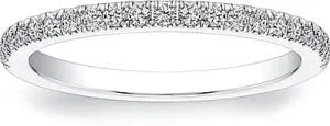 Coast Diamond Pave Diamond Wedding Band