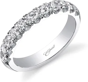 Coast Pave Diamond Wedding Band