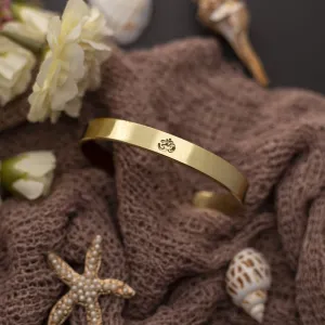 Copper Bracelet for Men and Women 99.9% Pure Copper Fashion Bangle 6.8" Adjustable Size Healthy Bracelet