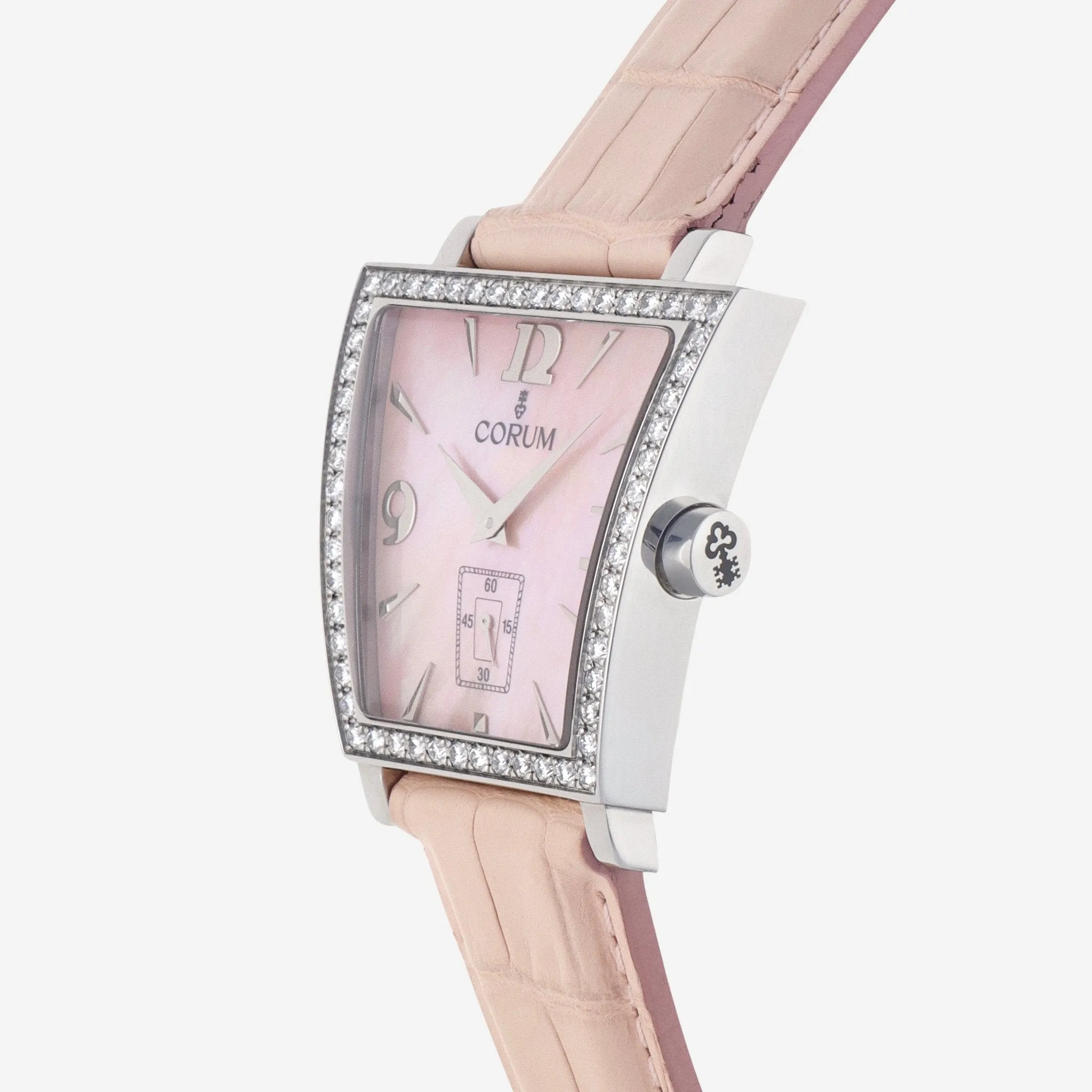 Corum Trapeze Stainless Steel Diamond Quartz Ladies Watch Z106/93745