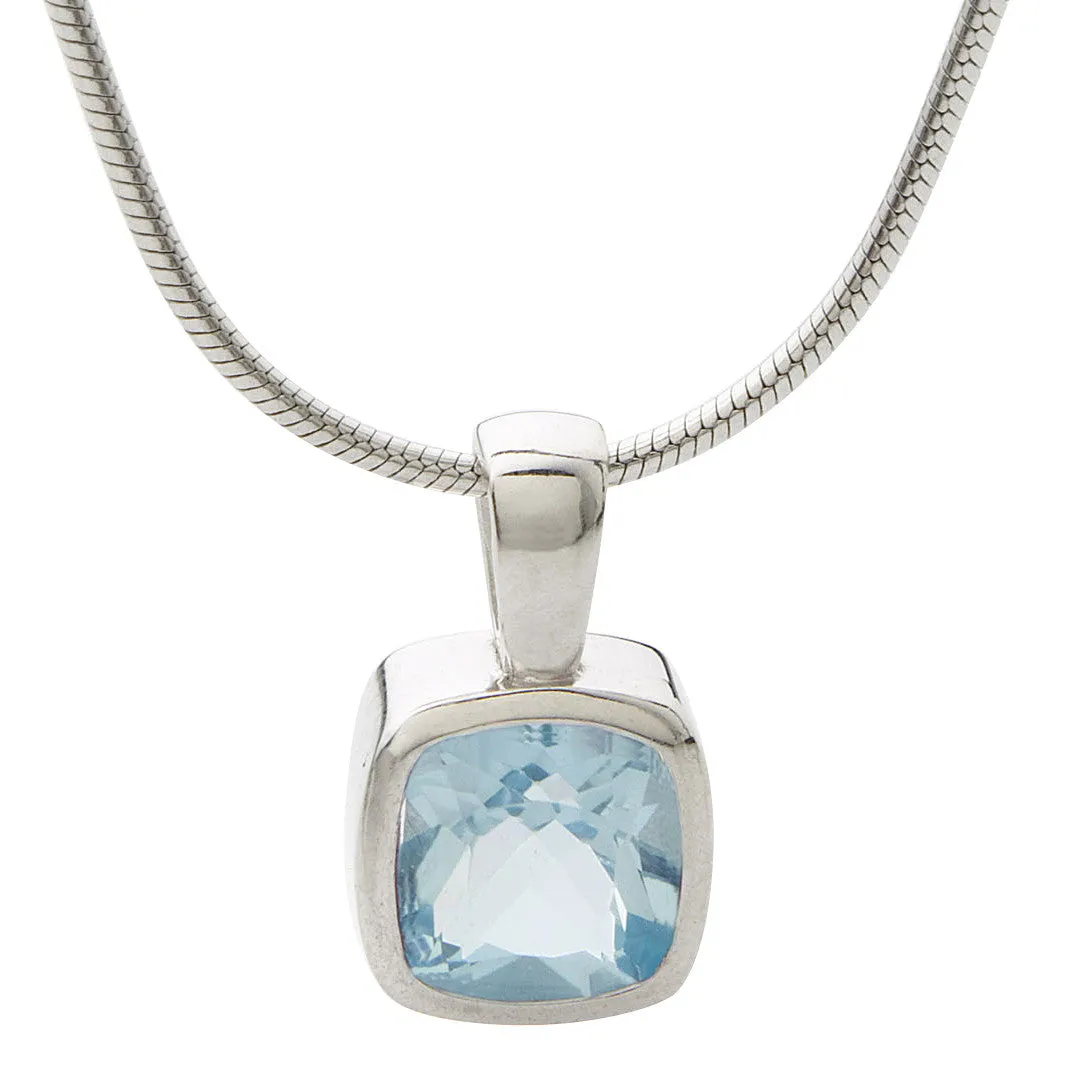 Cushion-Cut Amethyst Necklace