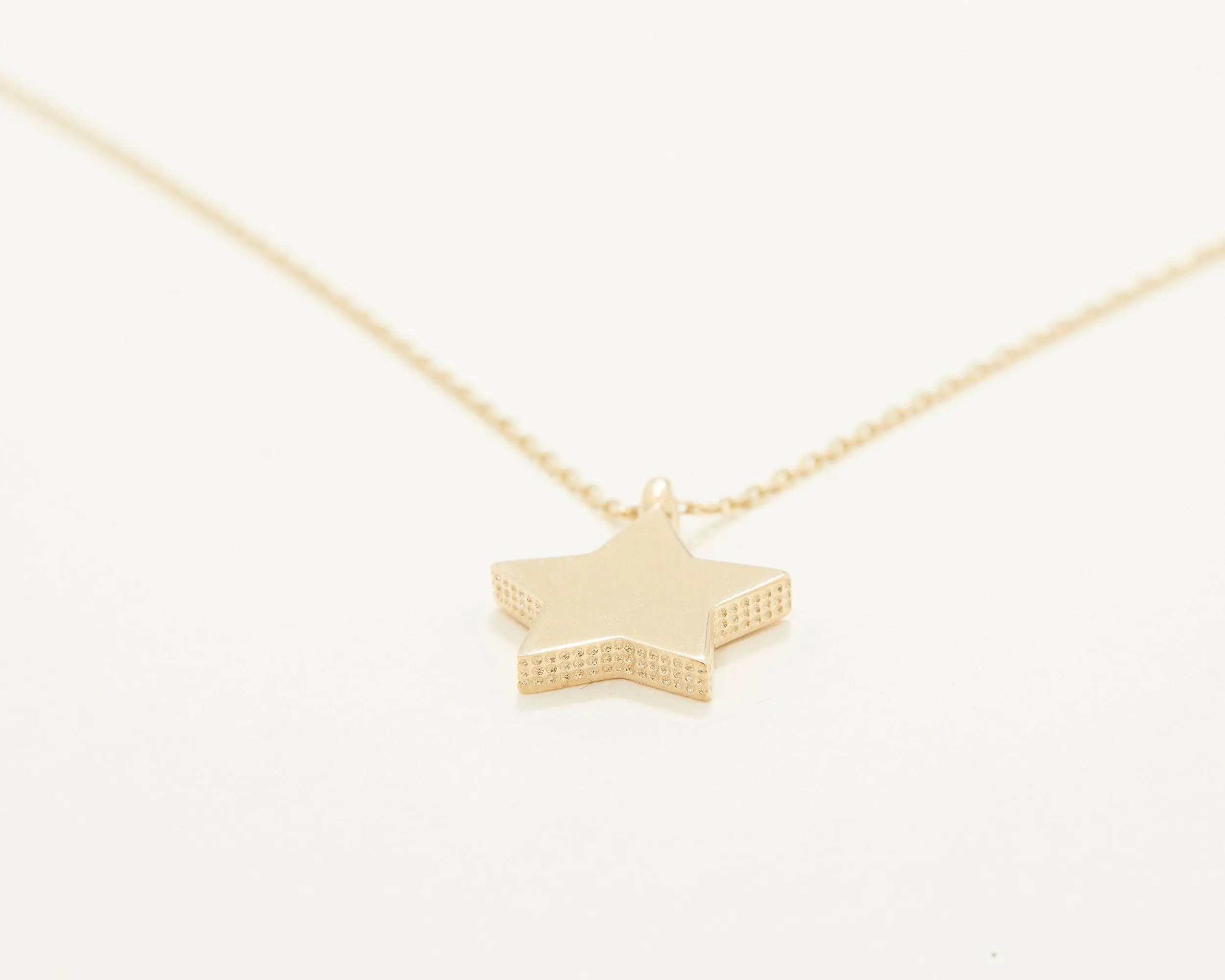 Dainty Star Necklace - 18K Gold Vermeil