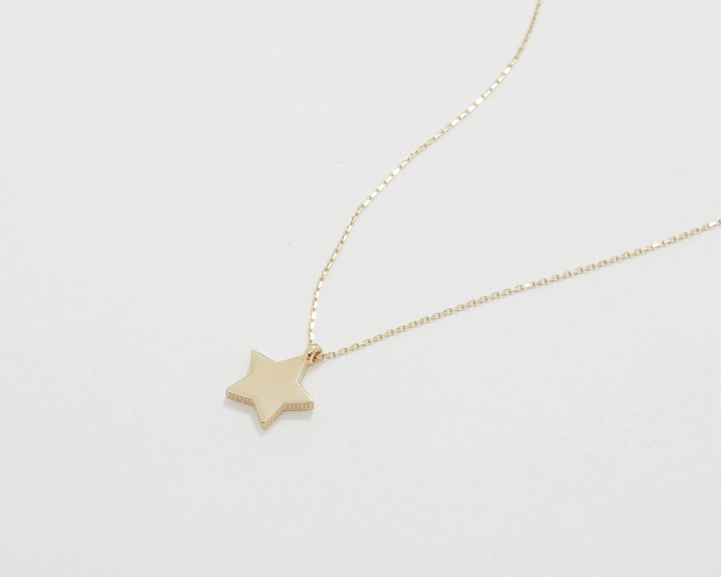 Dainty Star Necklace - 18K Gold Vermeil