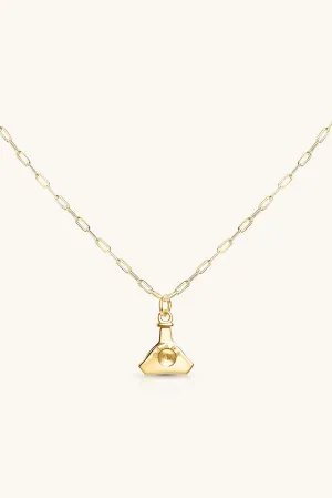 DAINTY WHISTLE NECKLACE 18KT GOLD