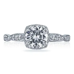 Dantela Diamond Engagement Ring in 18k