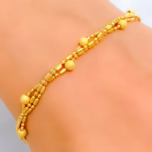 Dazzling Classy 22K Gold Bracelet