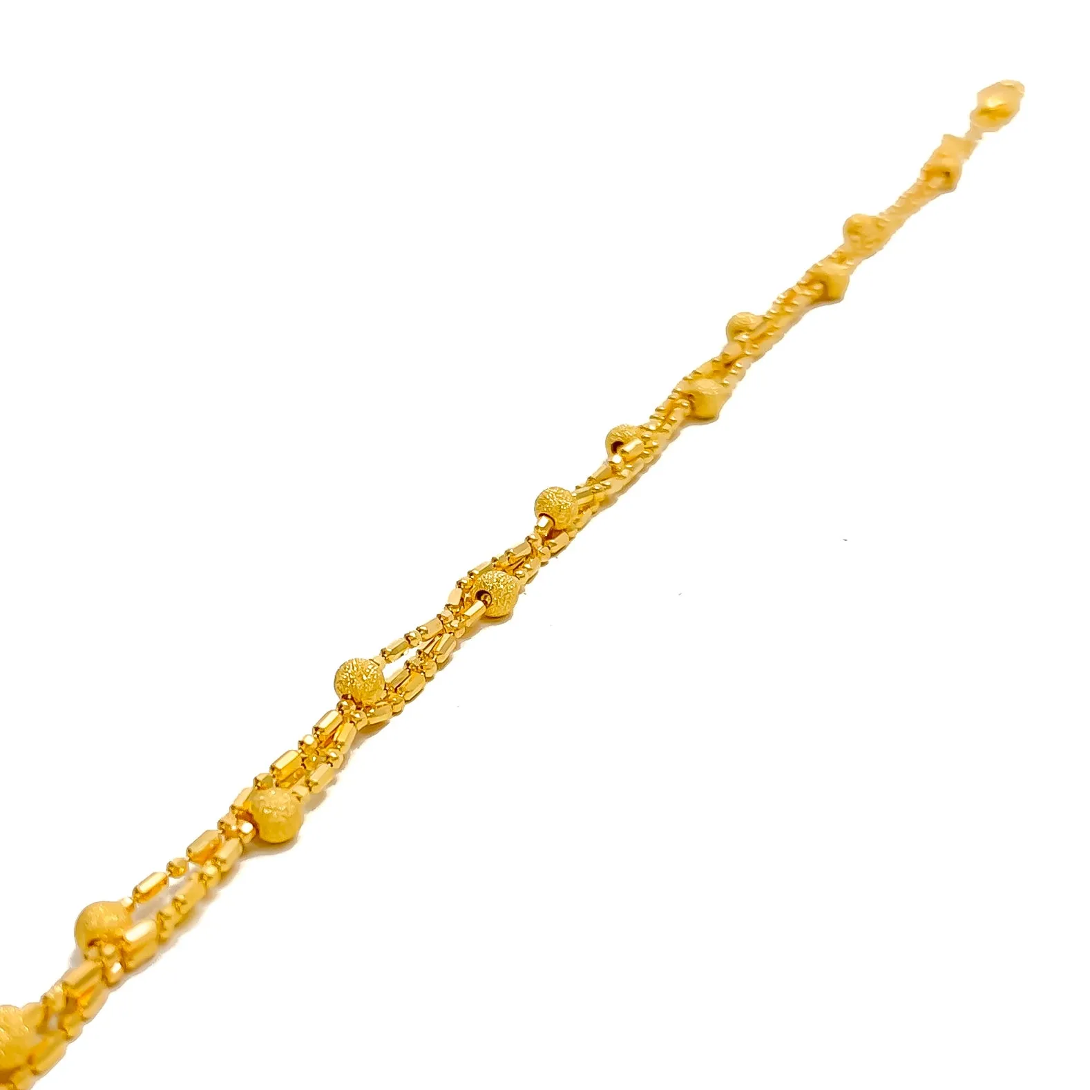 Dazzling Classy 22K Gold Bracelet