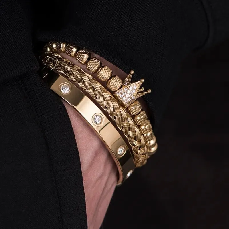 Diamond Aura Roman  Bracelets