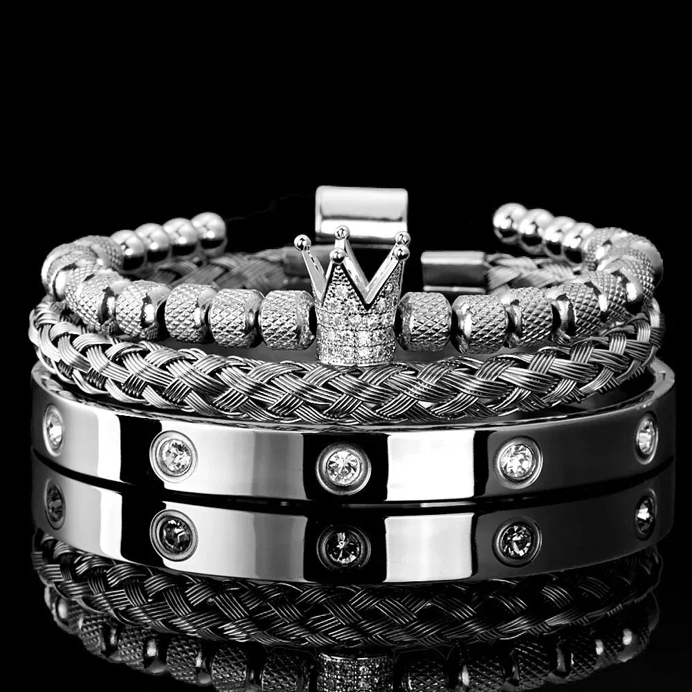 Diamond Aura Roman  Bracelets