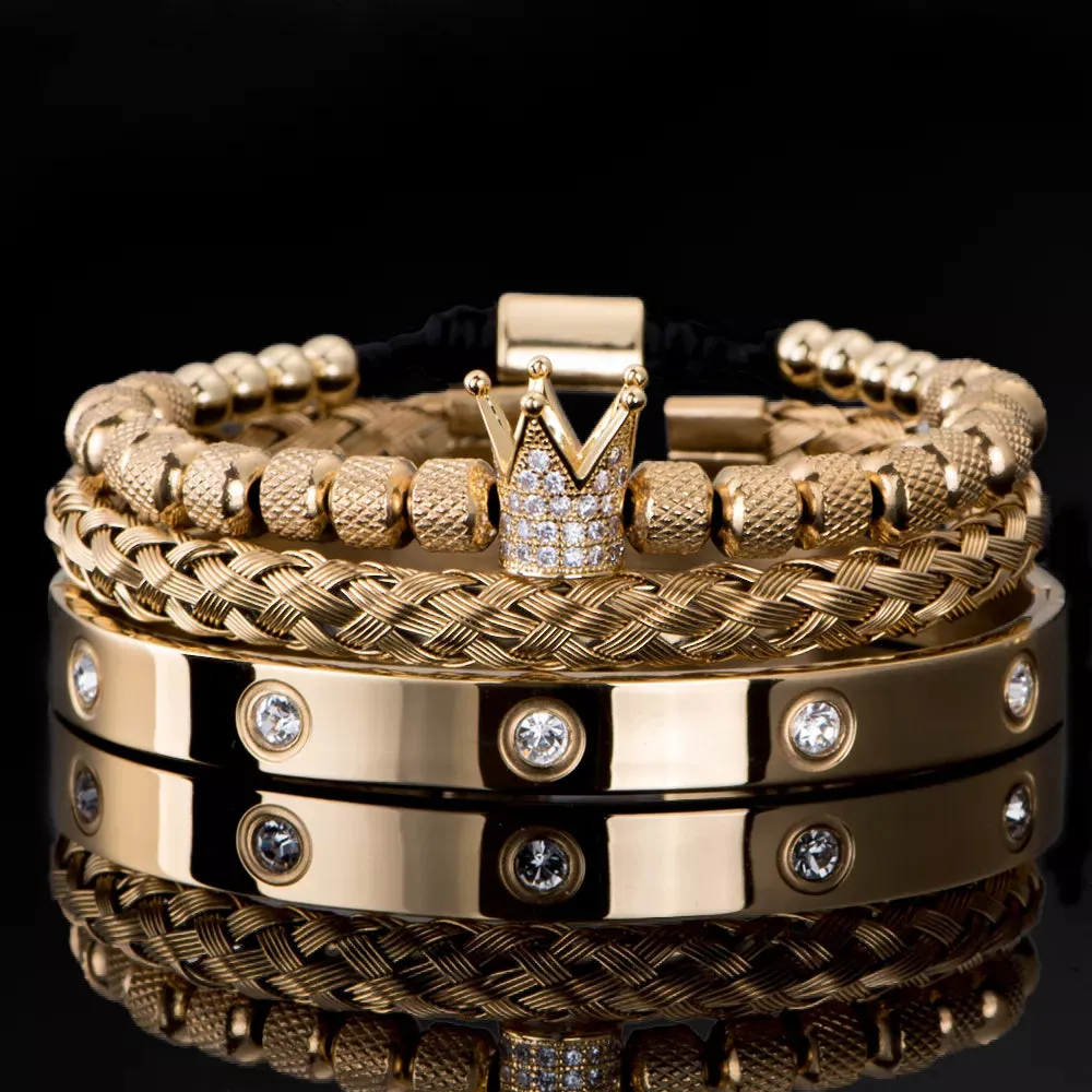 Diamond Aura Roman  Bracelets