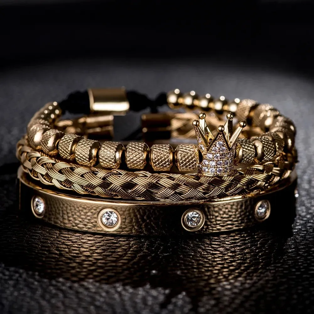 Diamond Aura Roman  Bracelets