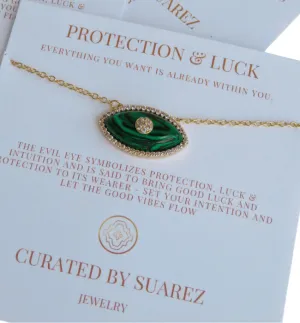Diamond Evil Eye Necklace