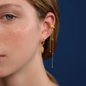 Dragon Flame Ear Cuff