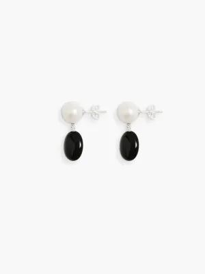Dualism Earrings - Silver