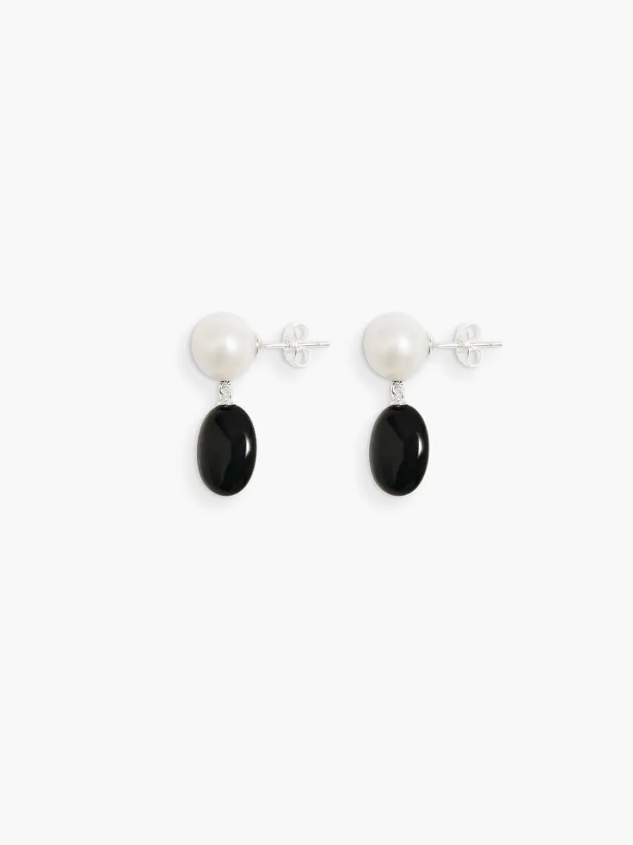 Dualism Earrings - Silver