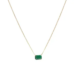 Earthsign Essence Emerald Necklace