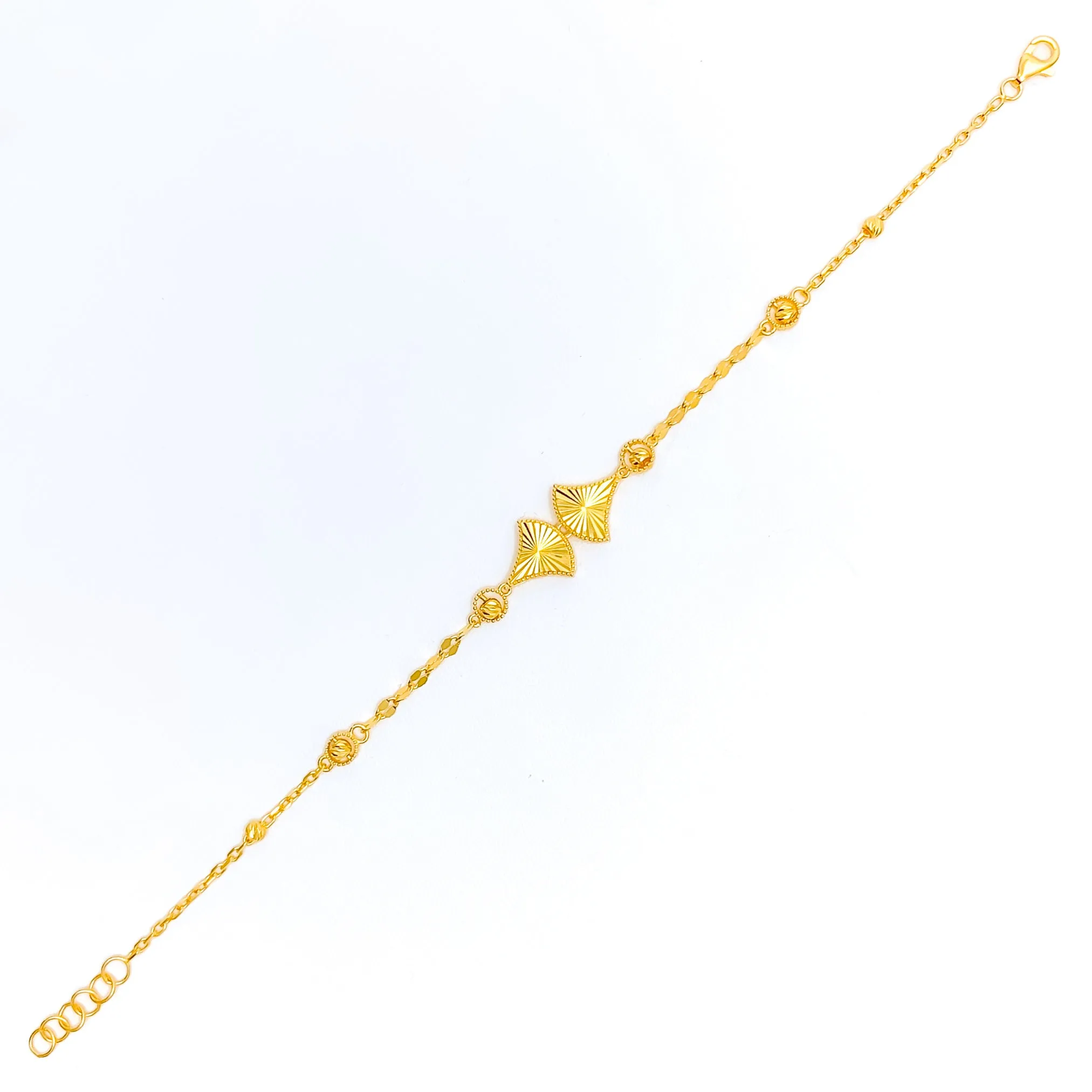 Elegant Attractive 21k Gold Bracelet