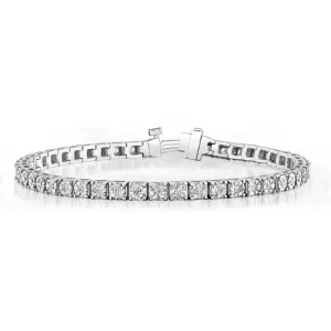 Elegant Diamond Tennis Bracelet