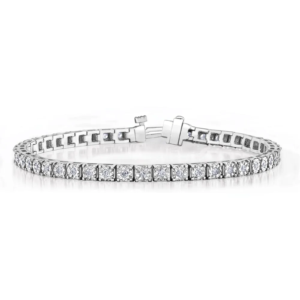 Elegant Diamond Tennis Bracelet
