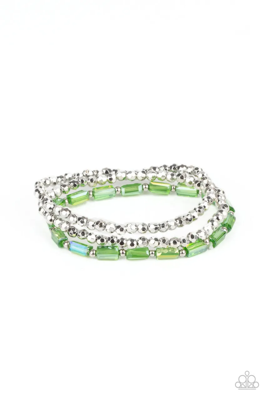 Elegant Essence Green Paparazzi Bracelet