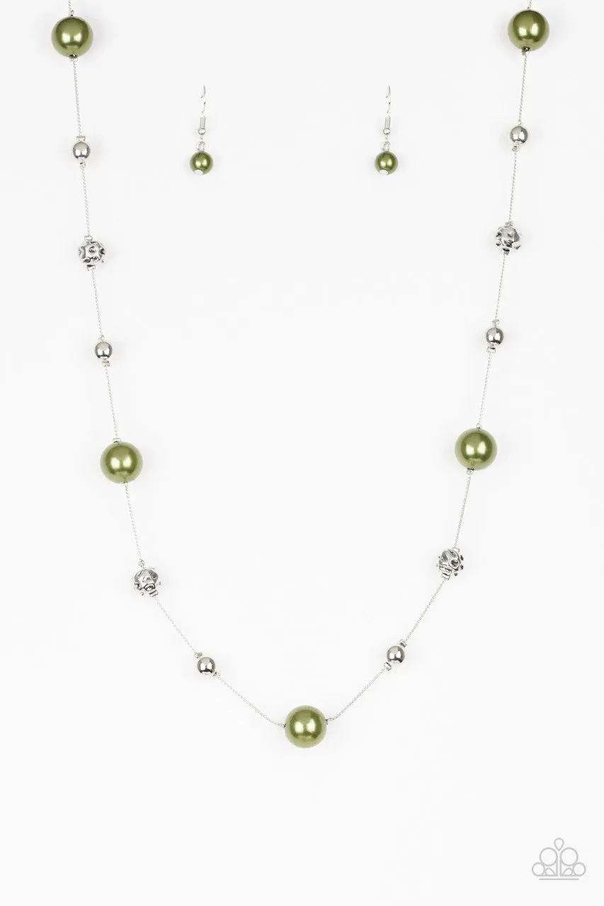 Eloquently Eloquent Green Paparazzi Necklace