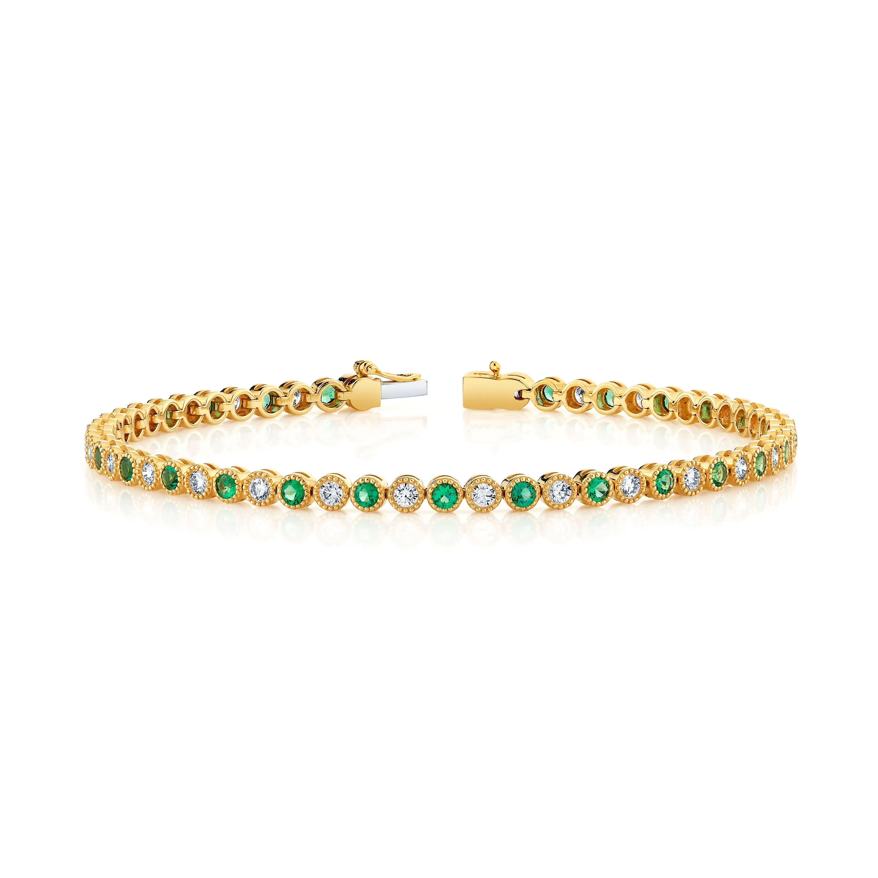 Emerald & Diamond Bracelet