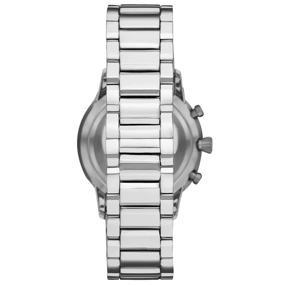 Emporio Armani Men's Giovanni Analog Black Dial Watch