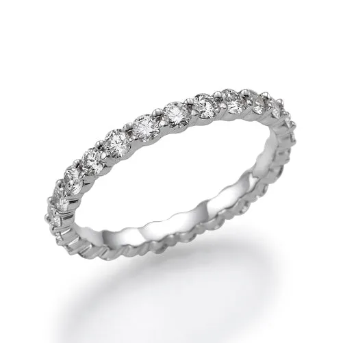 Endless - 2 Carats Round Eternity Ring - Lab Growing Diamonds