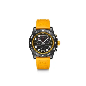 Endurance Pro Chrono B82 Black Breitlight Case Crwn Yellow Rubber DIVER PRO III Strap