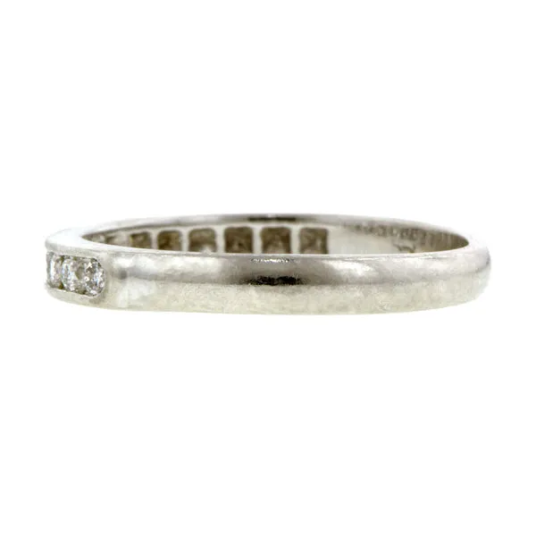 Estate Diamond Wedding Band