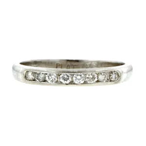 Estate Diamond Wedding Band
