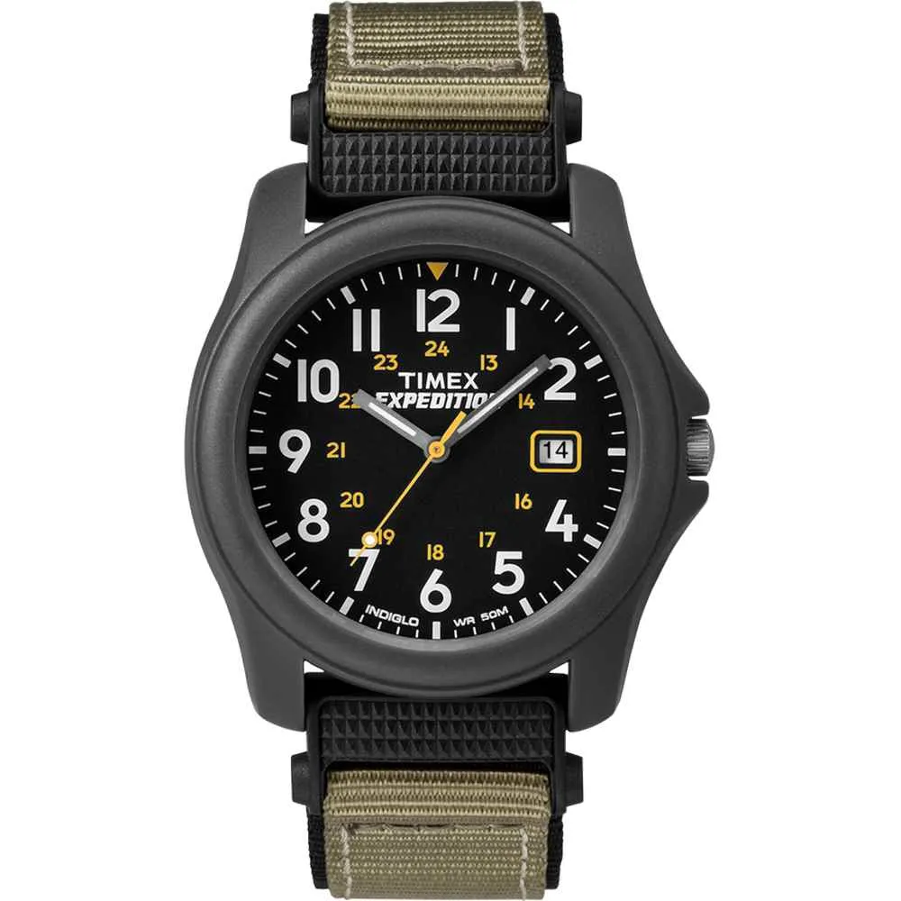 Expedition Camper Nylon Strap Watch - Black
