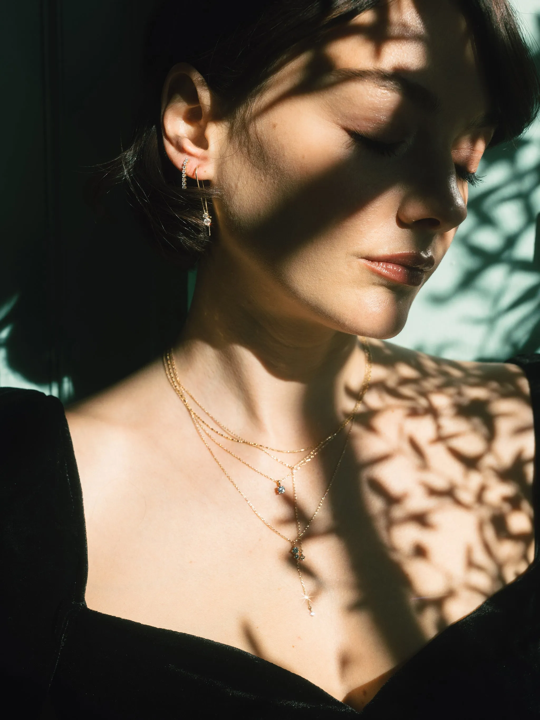 Fair Maiden Clasp Earrings