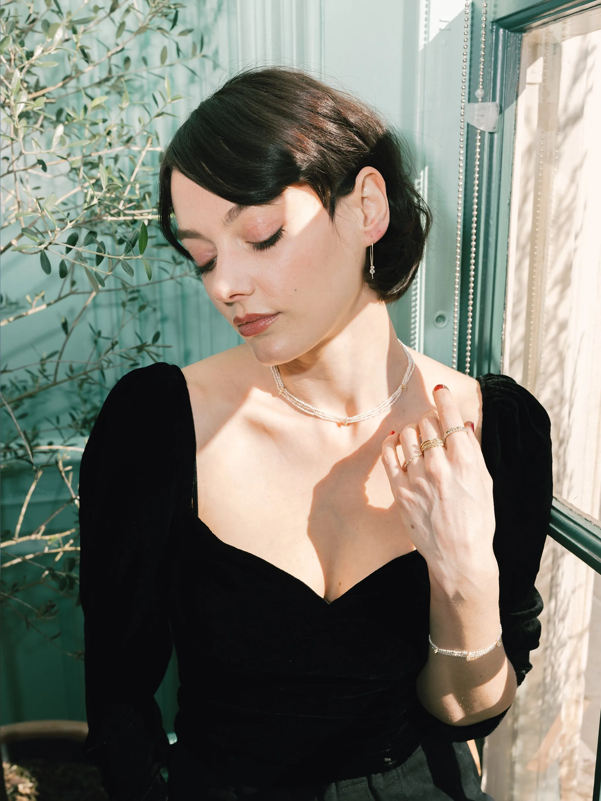 Fair Maiden Clasp Earrings