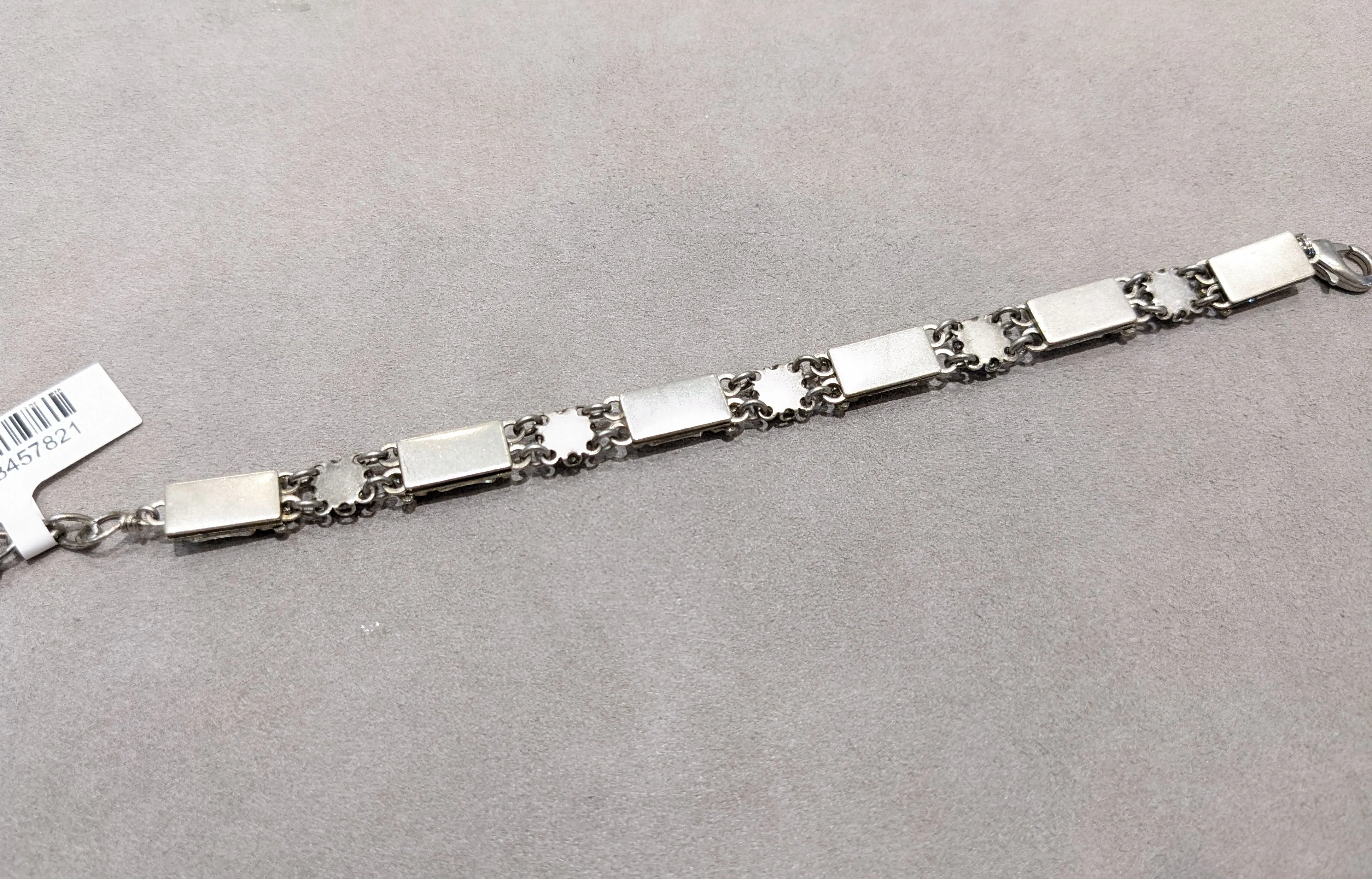 Firefly Bracelet 3108SIL Swarovski Crystal Bermuda Blue Color