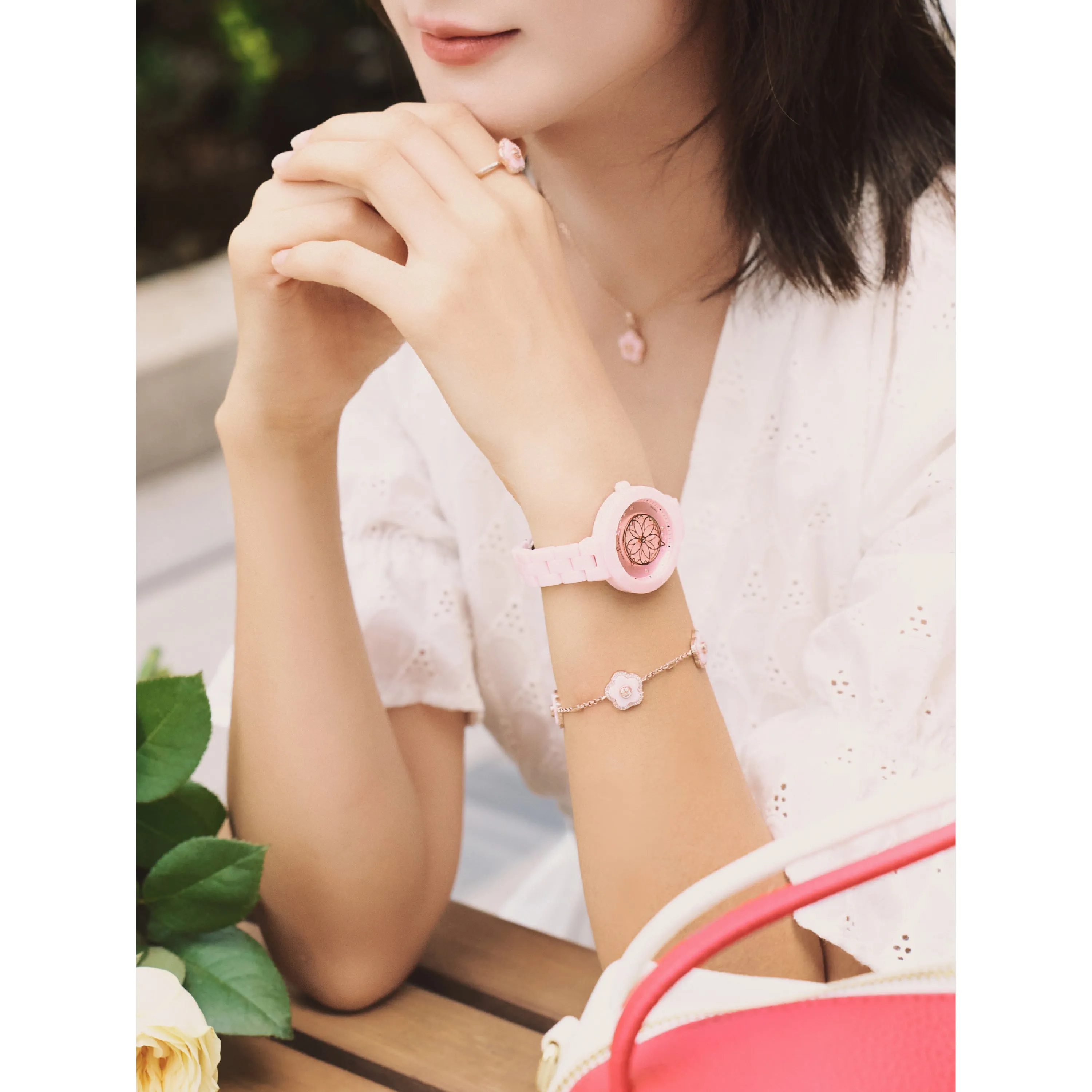 Flower Ceramic Ring