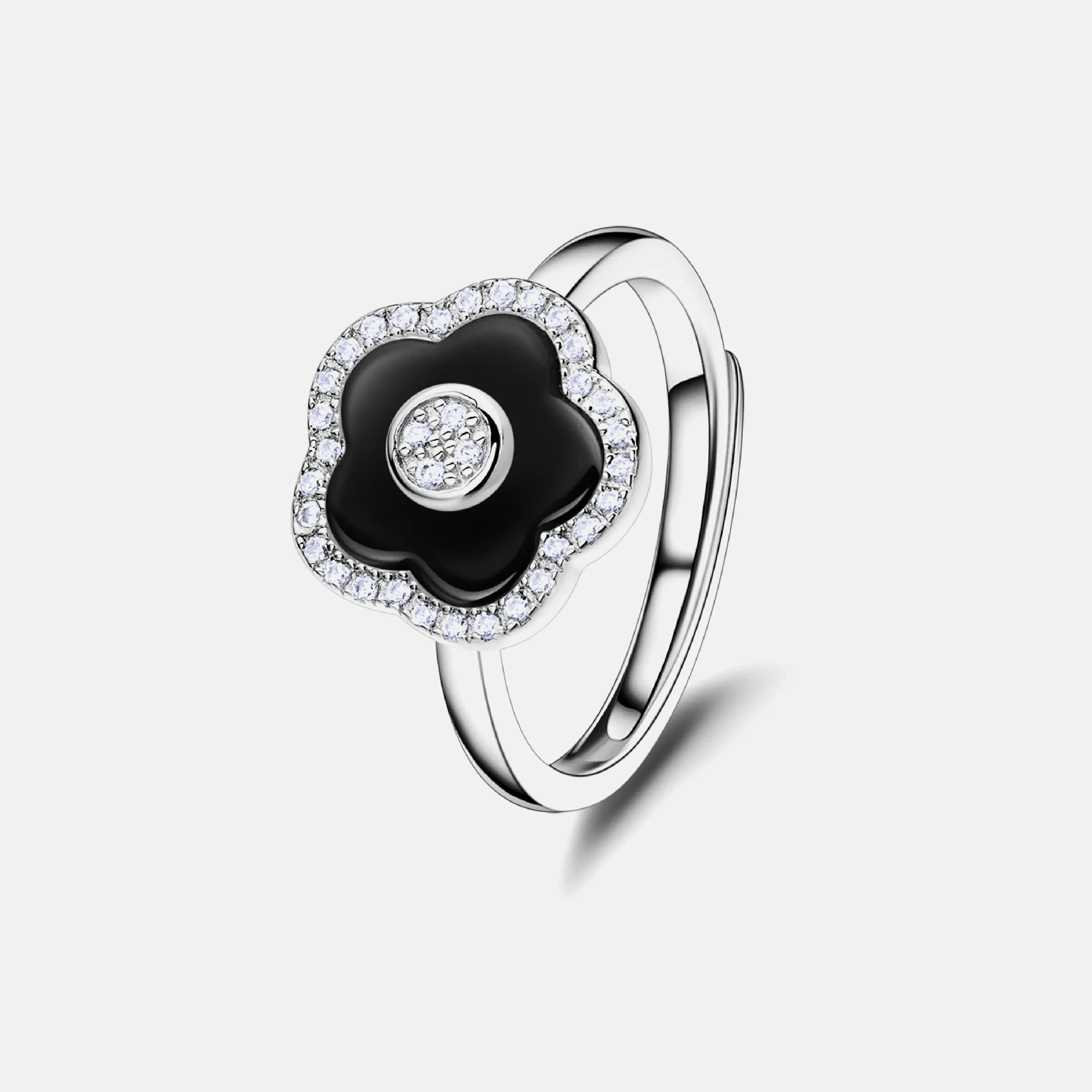 Flower Ceramic Ring
