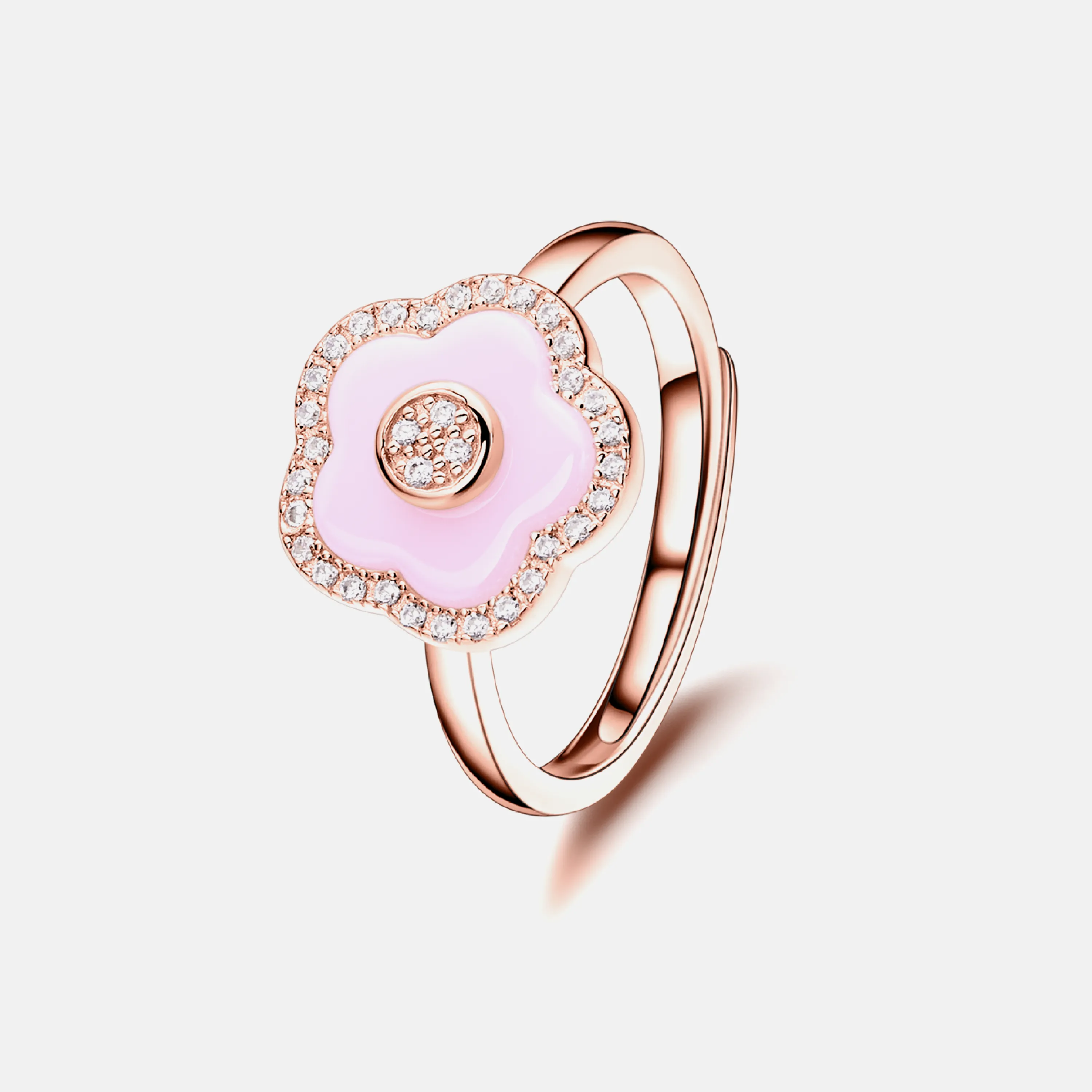 Flower Ceramic Ring